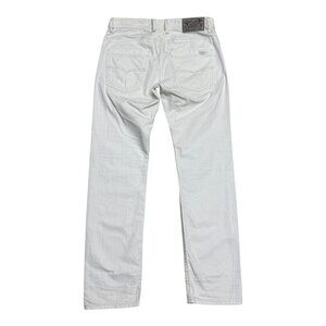 DIESEL BRADDOM Premium Luxury Designer Slim White Denim Pants Jeans Mens 31x32